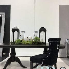 Not For Sale - Commissioned Dining Table in Graphite