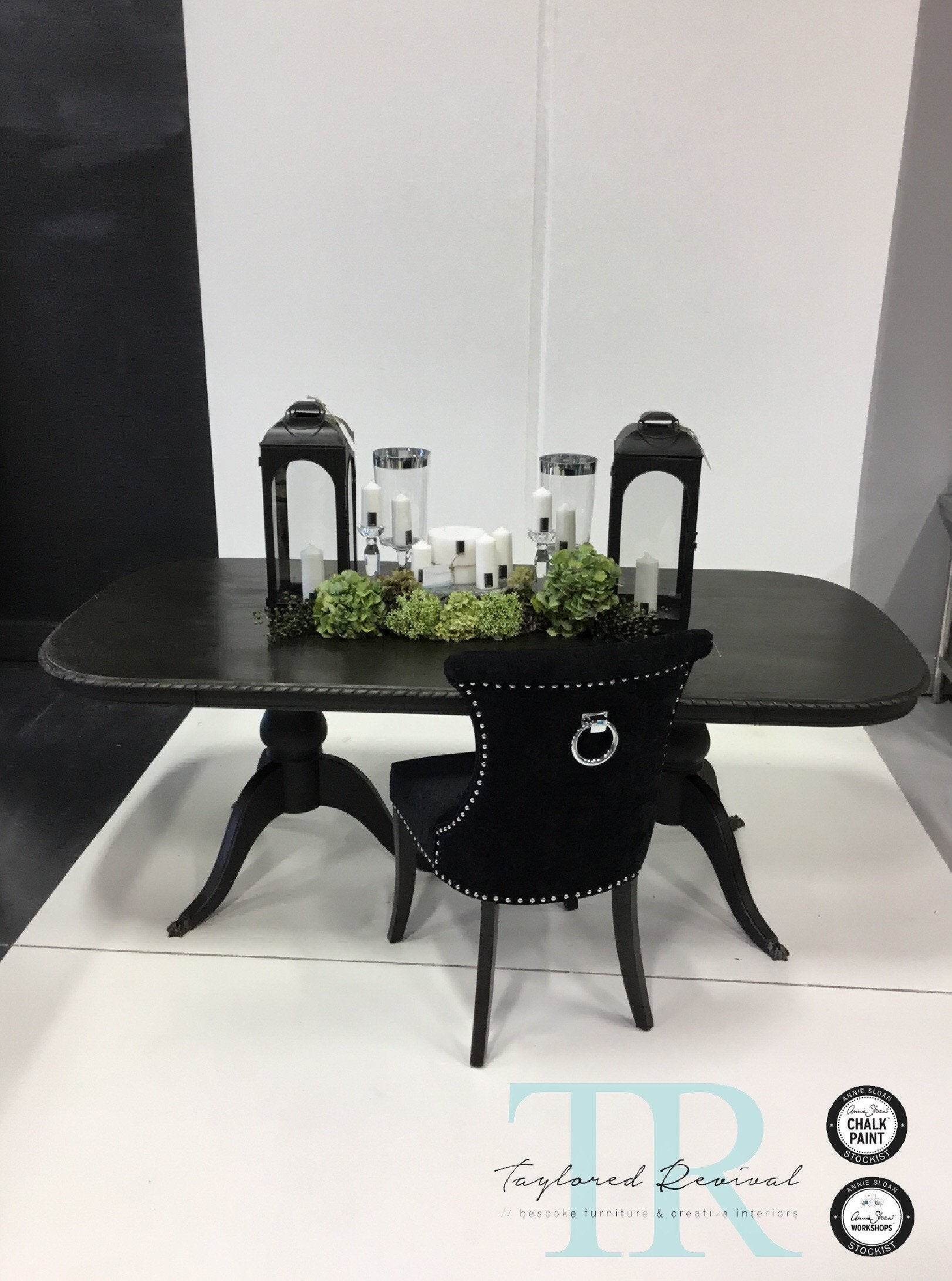 Not For Sale - Commissioned Dining Table in Graphite