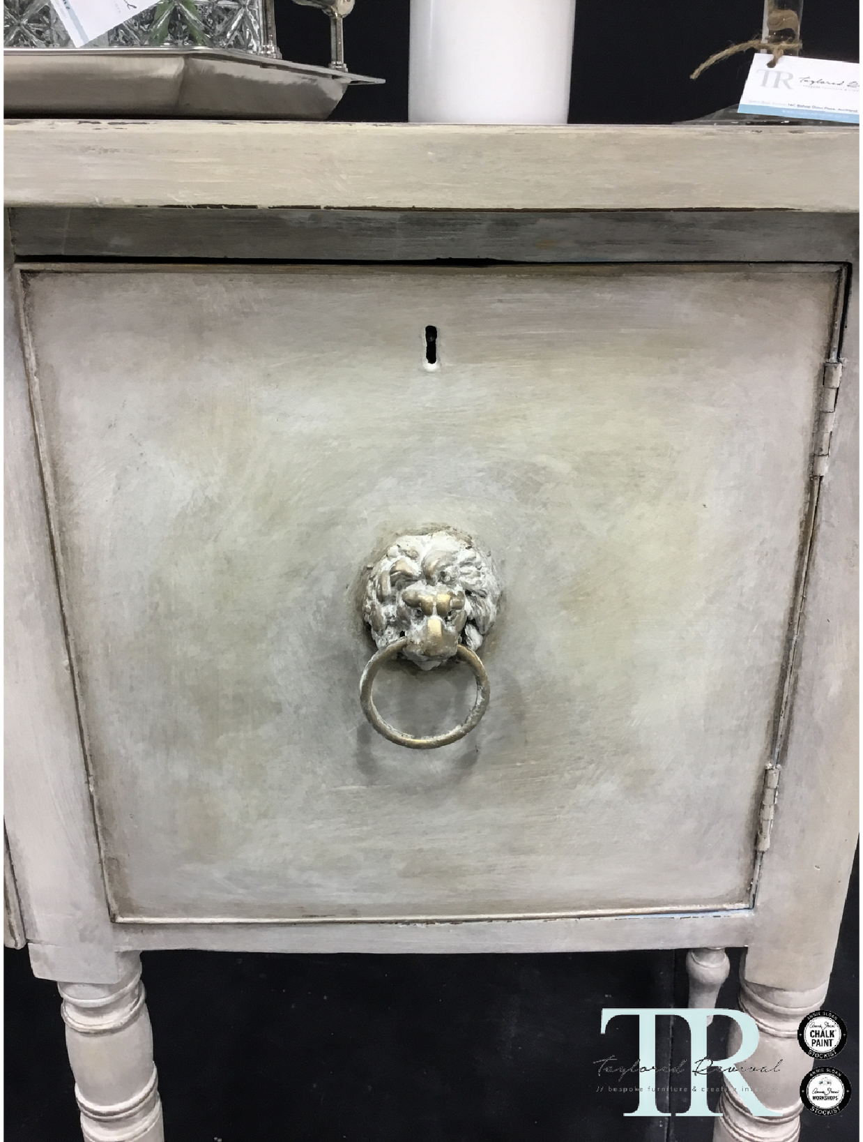 Not For Sale - Anastasia: Hand painted Mahogany sideboard