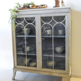 Not For Sale - Lauren: Antique Mahogany display cabinet circa 1920