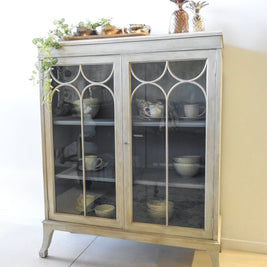 Not For Sale - Lauren: Antique Mahogany display cabinet circa 1920