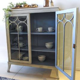 Not For Sale - Lauren: Antique Mahogany display cabinet circa 1920