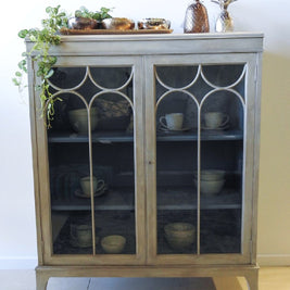 Not For Sale - Lauren: Antique Mahogany display cabinet circa 1920