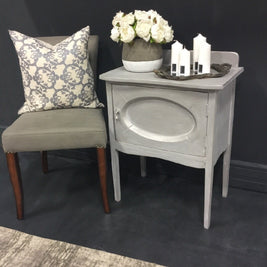 Not For Sale - Commissioned bedside table in French Linen Chalk Paint™