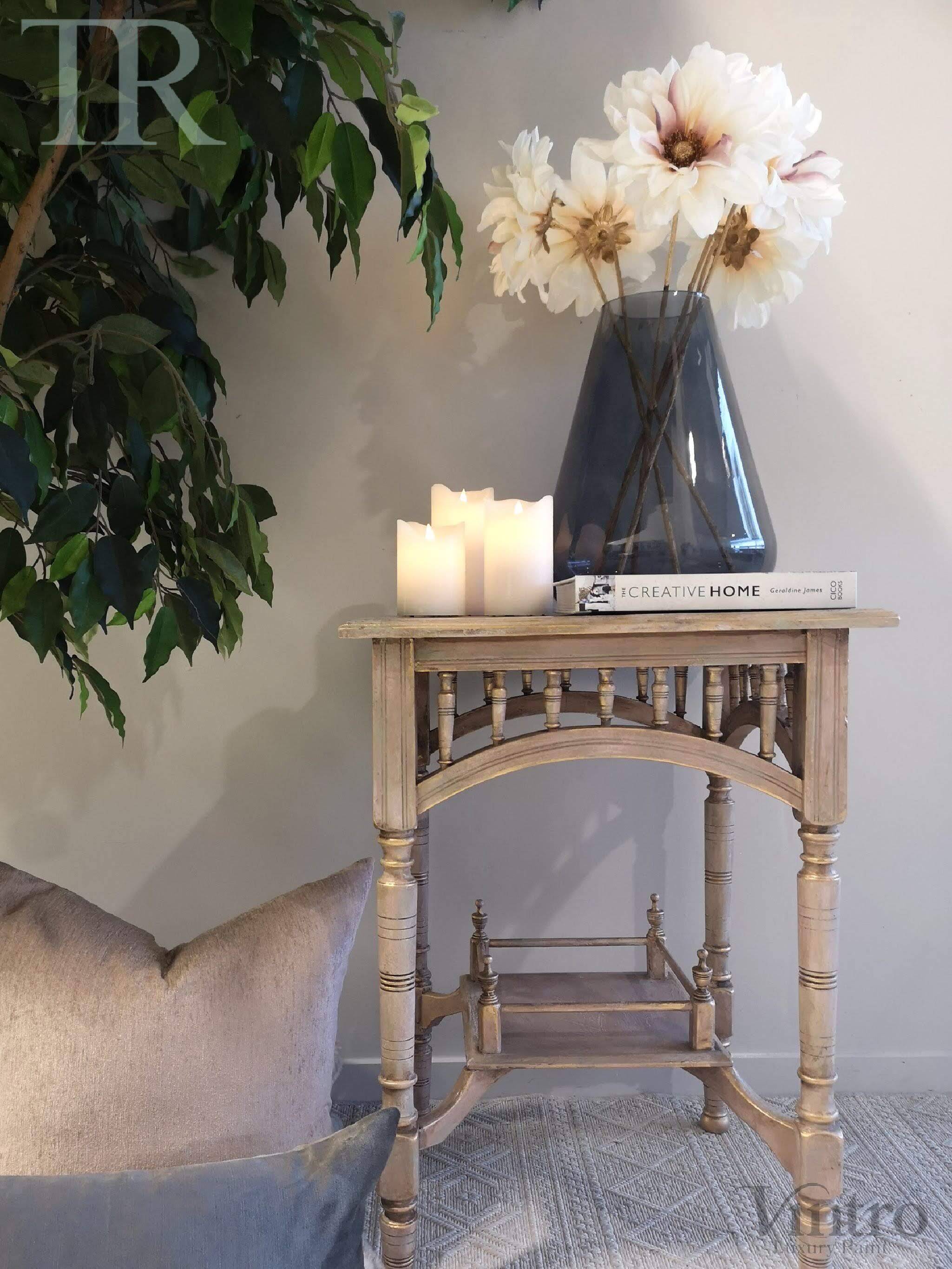 Not For Sale - Tiffany : Edwardian style table in Soft aged Vintro Pink