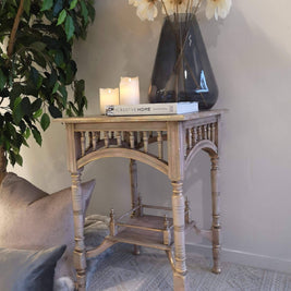Not For Sale - Tiffany : Edwardian style table in Soft aged Vintro Pink