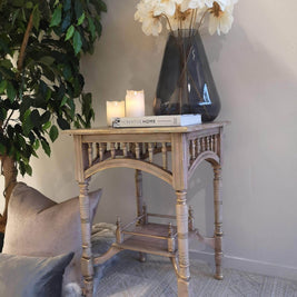 Not For Sale - Tiffany : Edwardian style table in Soft aged Vintro Pink