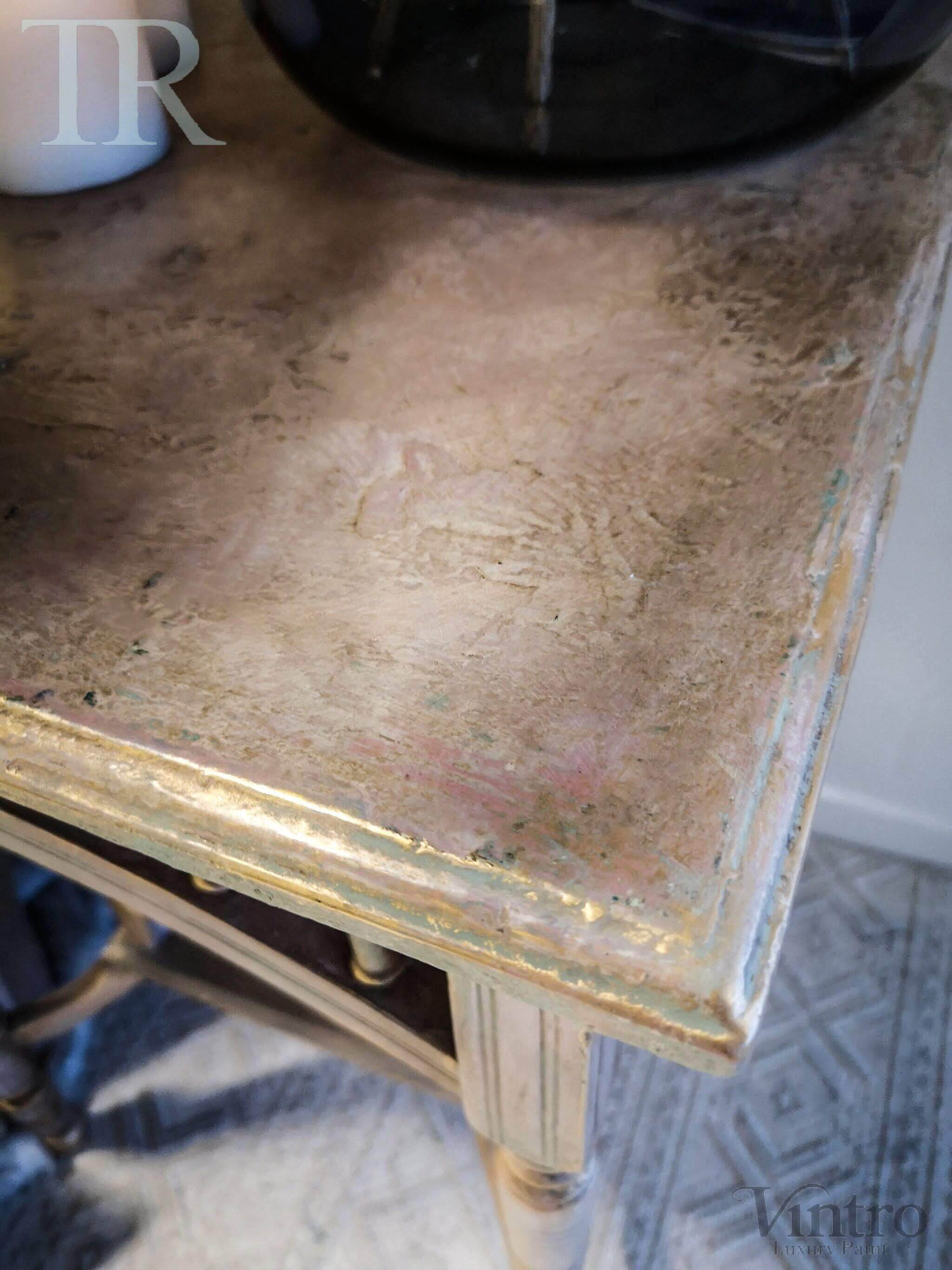 Not For Sale - Tiffany : Edwardian style table in Soft aged Vintro Pink