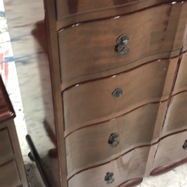 Not For Sale - Commissioned Metallic Bedroom suite