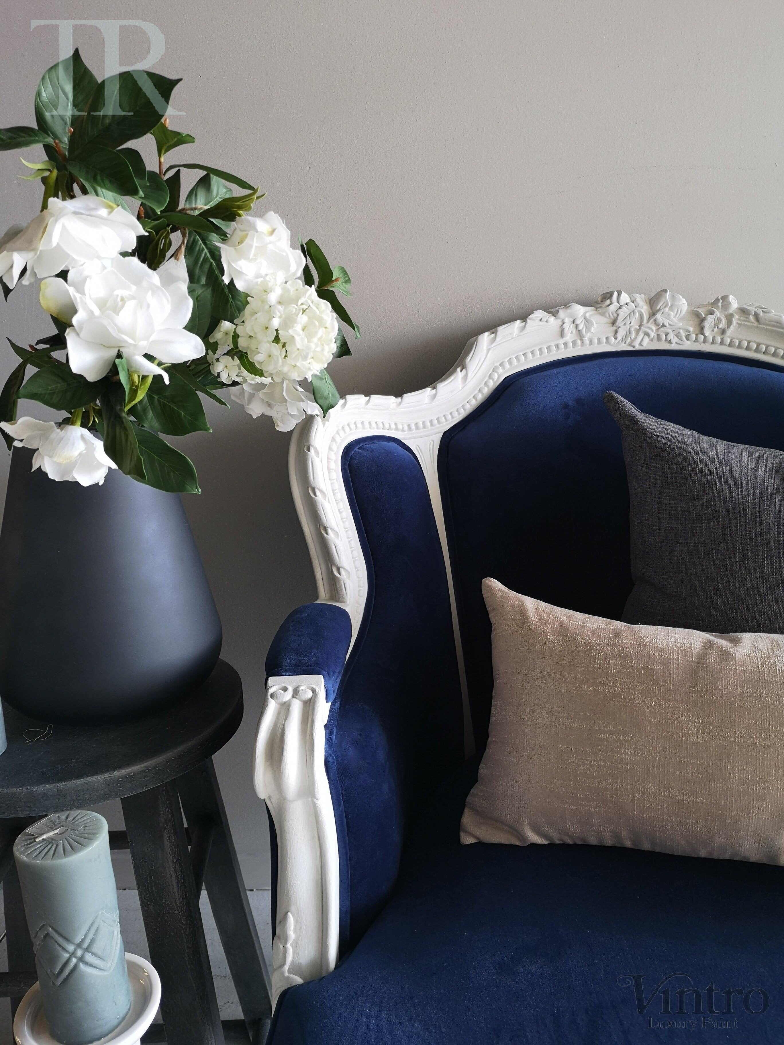 Not For Sale - Brenna : Solid Wood Louis French Style Armchair