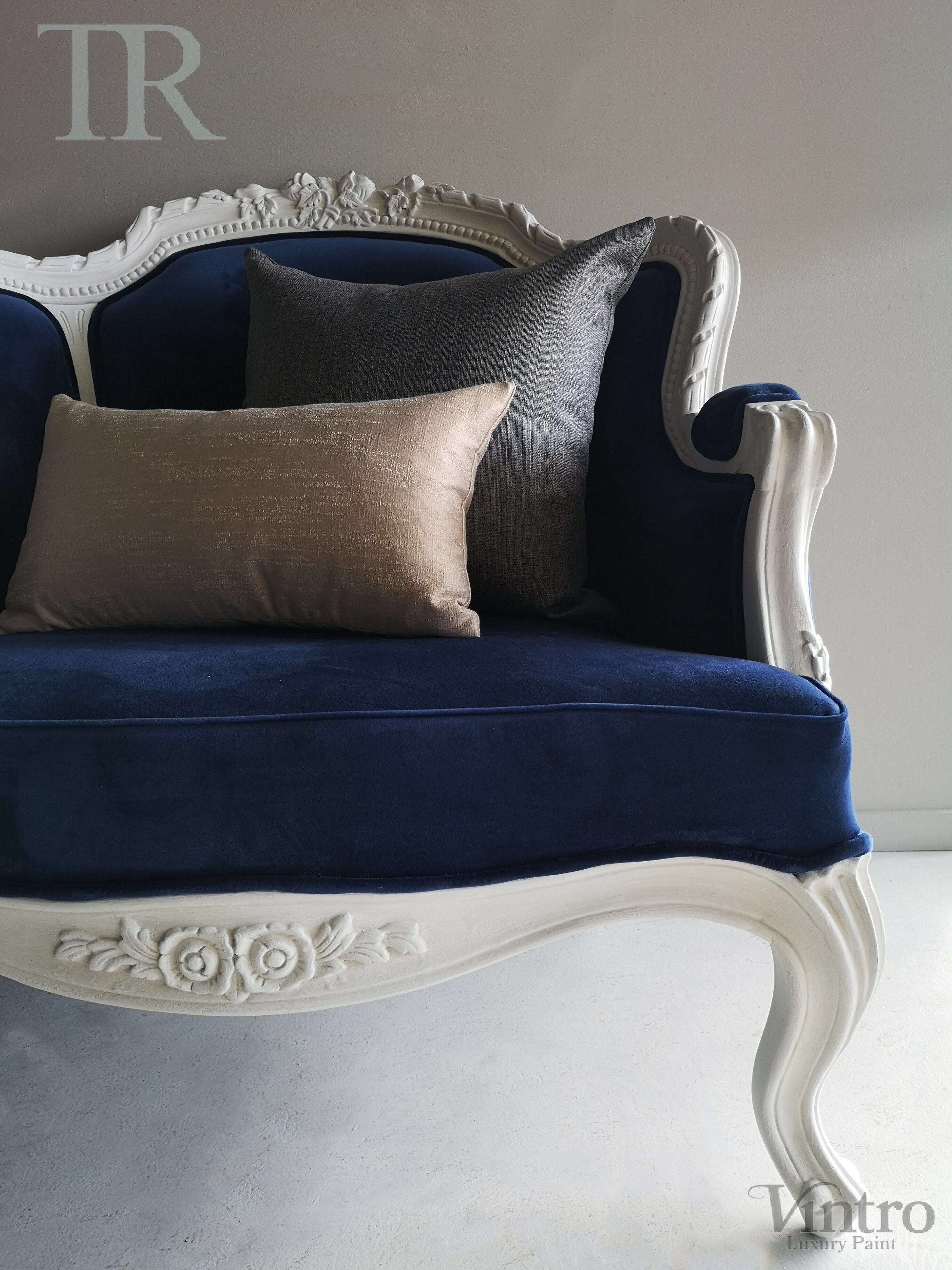 Not For Sale - Brenna : Solid Wood Louis French Style Armchair