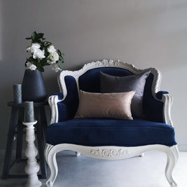 Not For Sale - Brenna : Solid Wood Louis French Style Armchair