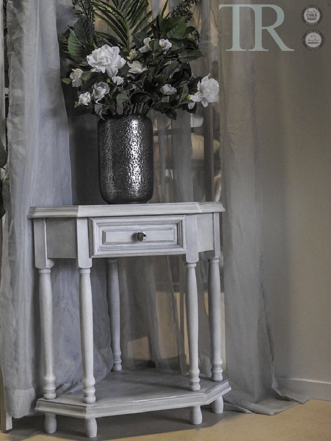 Not For Sale - Kate: Hand painted corner table
