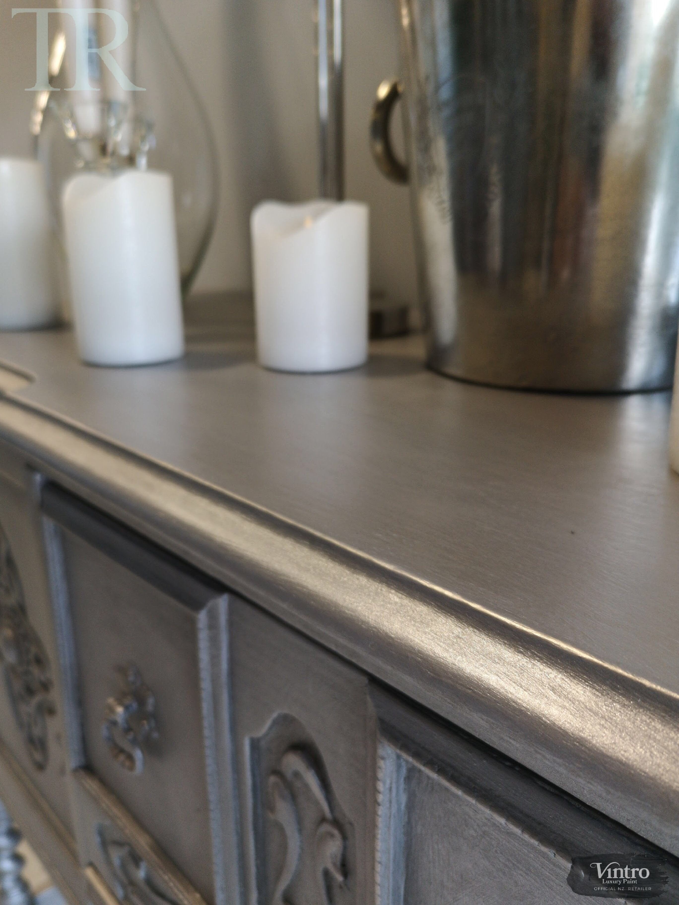 Not For Sale - Cassandra Hand painted Antique Sideboard