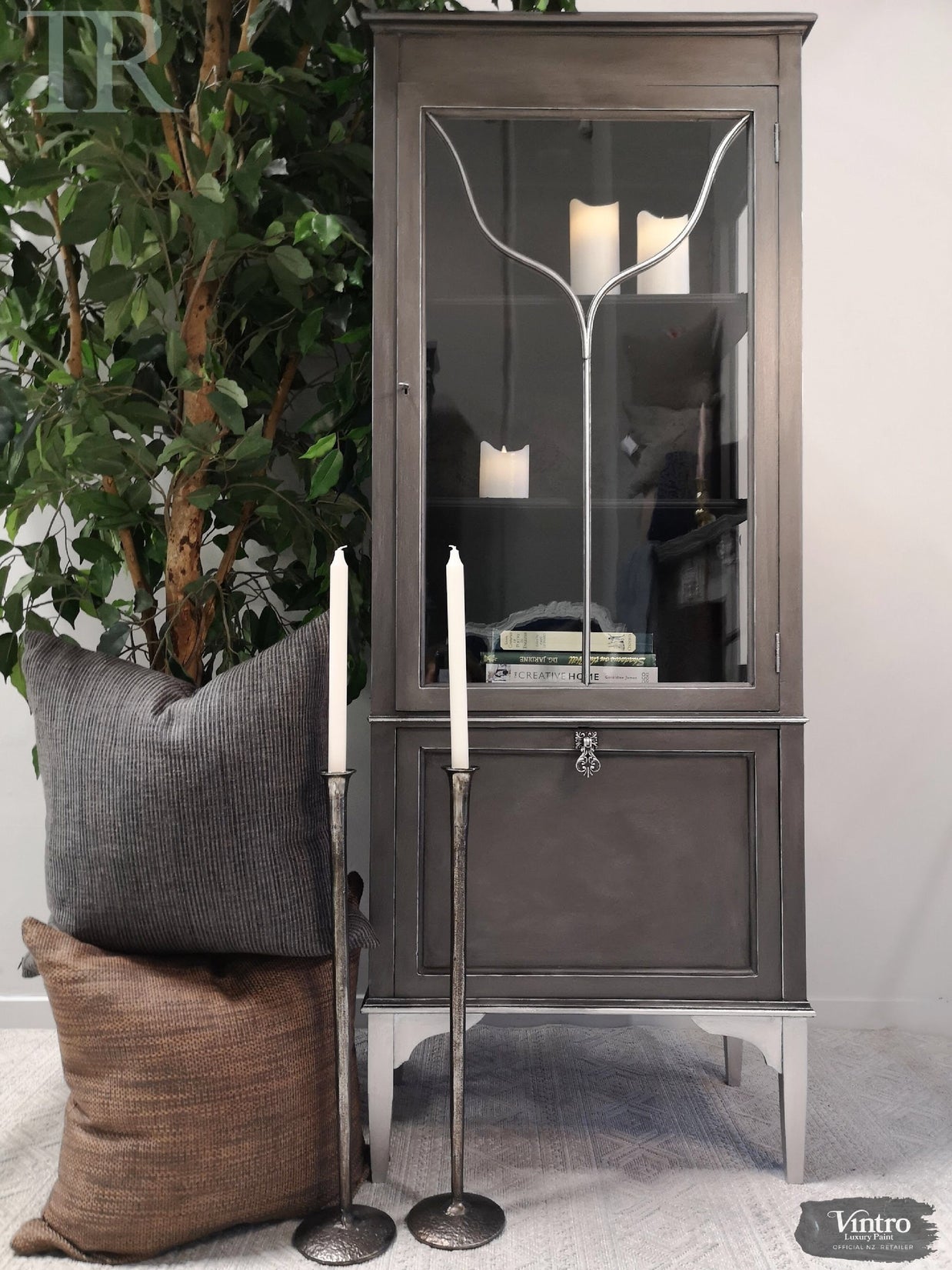 Not For Sale - Alisa: Small glass display cabinet