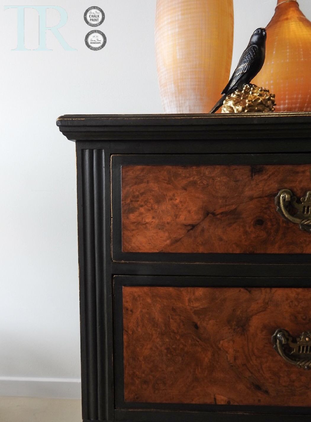Not For Sale - Winona : Burr Walnut Sideboard.