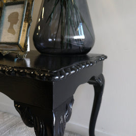 Not For Sale - Agatha: Vintro gloss lacquered  queen anne style coffee/ side table
