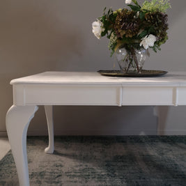 Not For Sale - Commissioned Dining Table in Vintro No Seal White