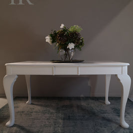 Not For Sale - Commissioned Dining Table in Vintro No Seal White
