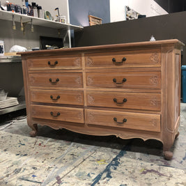 Not For Sale - Eve: Hand painted feature chest of drawers.