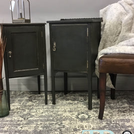 Not For Sale - Commissioned Bedsides in Graphite