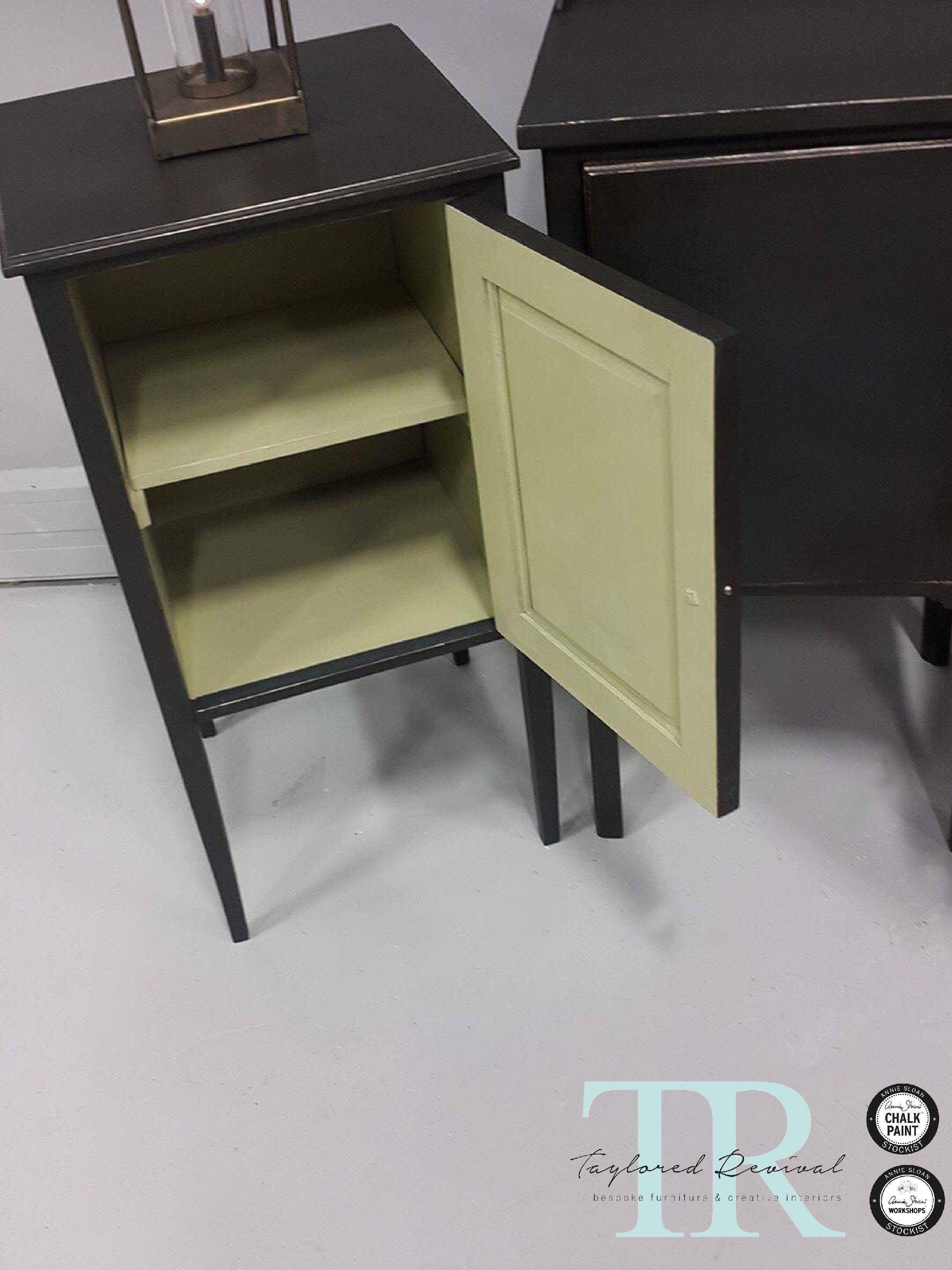Not For Sale - Commissioned Bedsides in Graphite