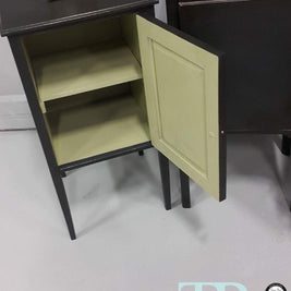 Not For Sale - Commissioned Bedsides in Graphite