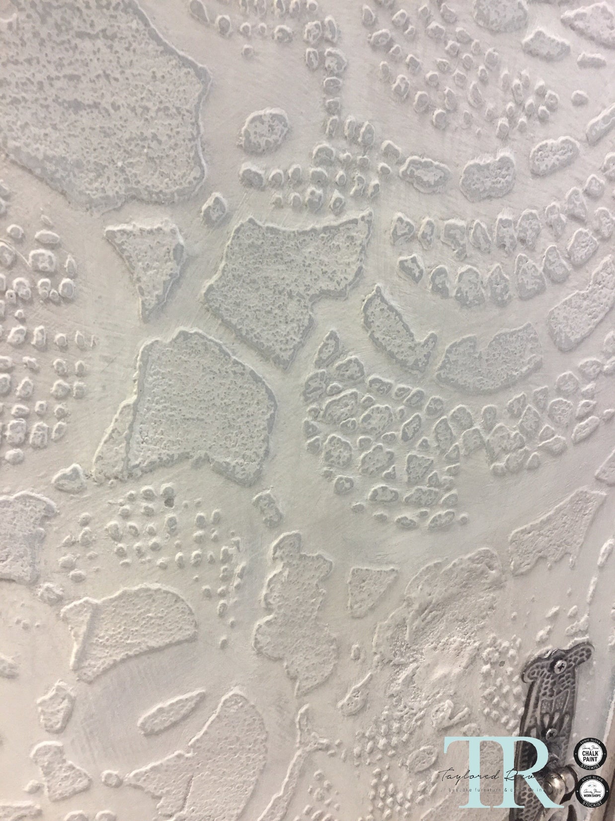 Not For Sale - Grace : stencilled and hand painted wardrobe