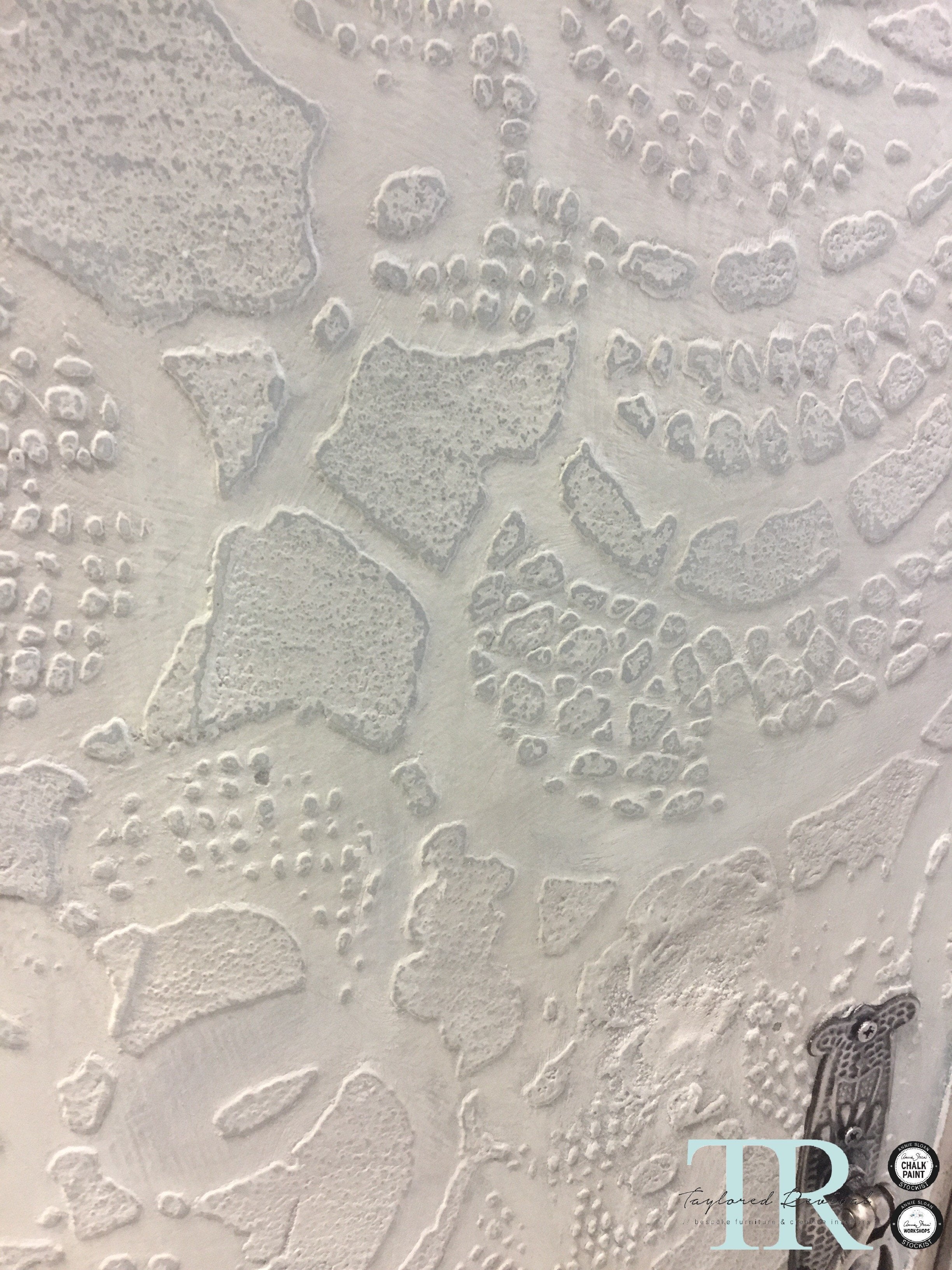 Not For Sale - Grace : stencilled and hand painted wardrobe