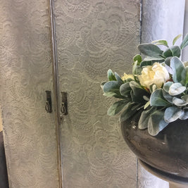 Not For Sale - Grace : stencilled and hand painted wardrobe