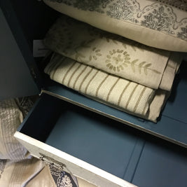 Not For Sale - Grace : stencilled and hand painted wardrobe