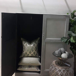 Not For Sale - Alma: Hand painted wardrobe in French Linen.