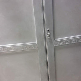Not For Sale - Alma: Hand painted wardrobe in French Linen.