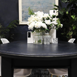 Not For Sale - Nila : Deep blue dining table