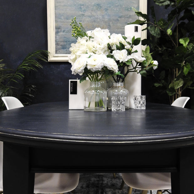 Not For Sale - Nila : Deep blue dining table