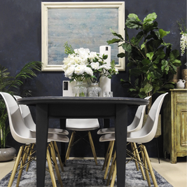 Not For Sale - Nila : Deep blue dining table