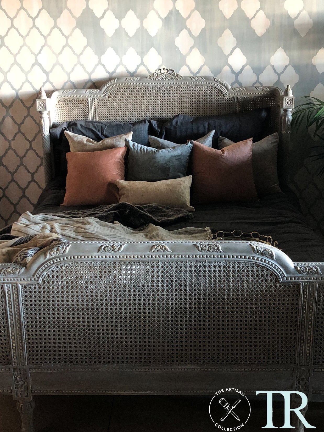 Not For Sale - Britanny: Rattan Bed