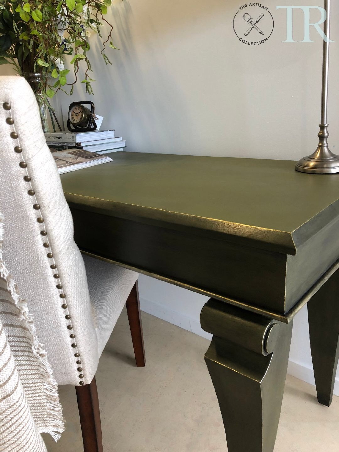 Not For Sale - Commissioned Olive Desk