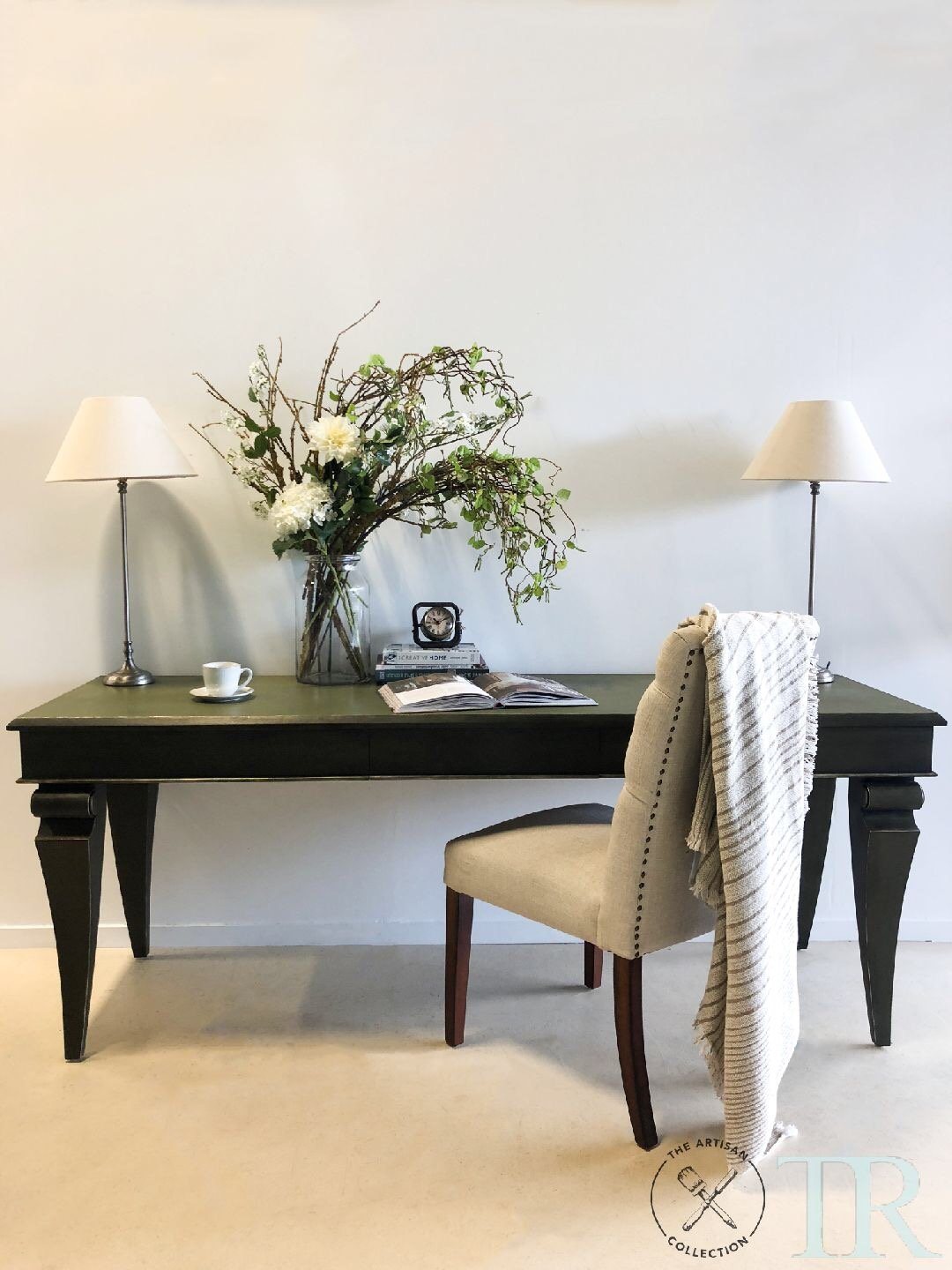 Not For Sale - Commissioned Olive Desk