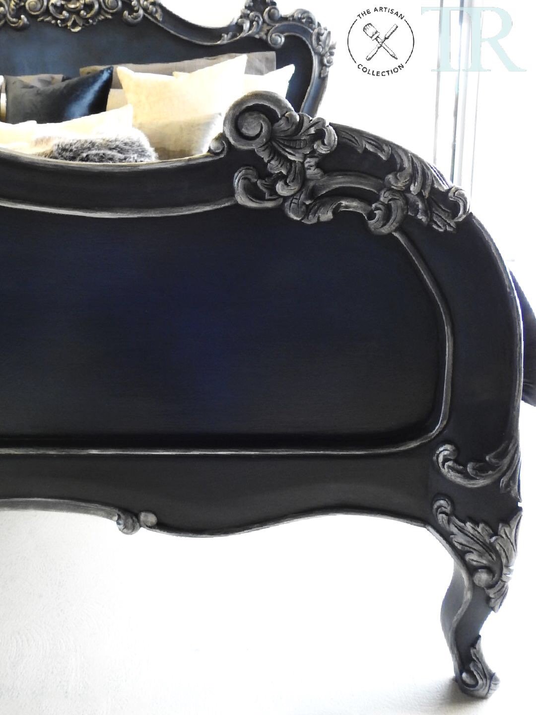 Not For Sale - Commissioned Rococo Style Bed