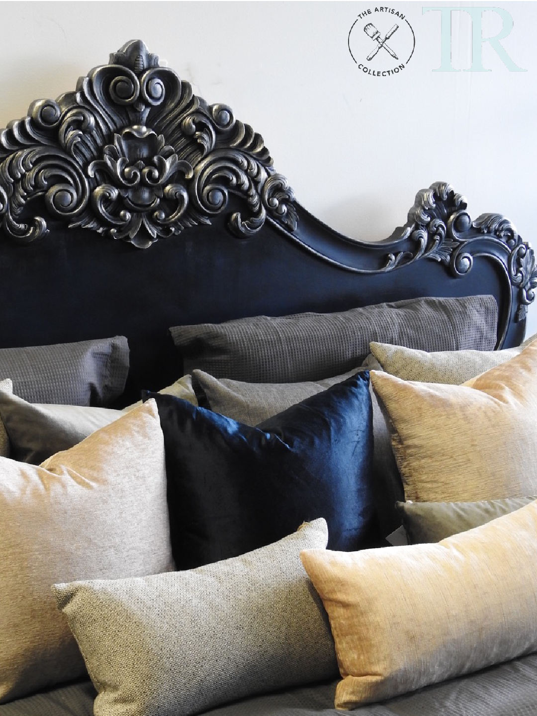 Not For Sale - Commissioned Rococo Style Bed