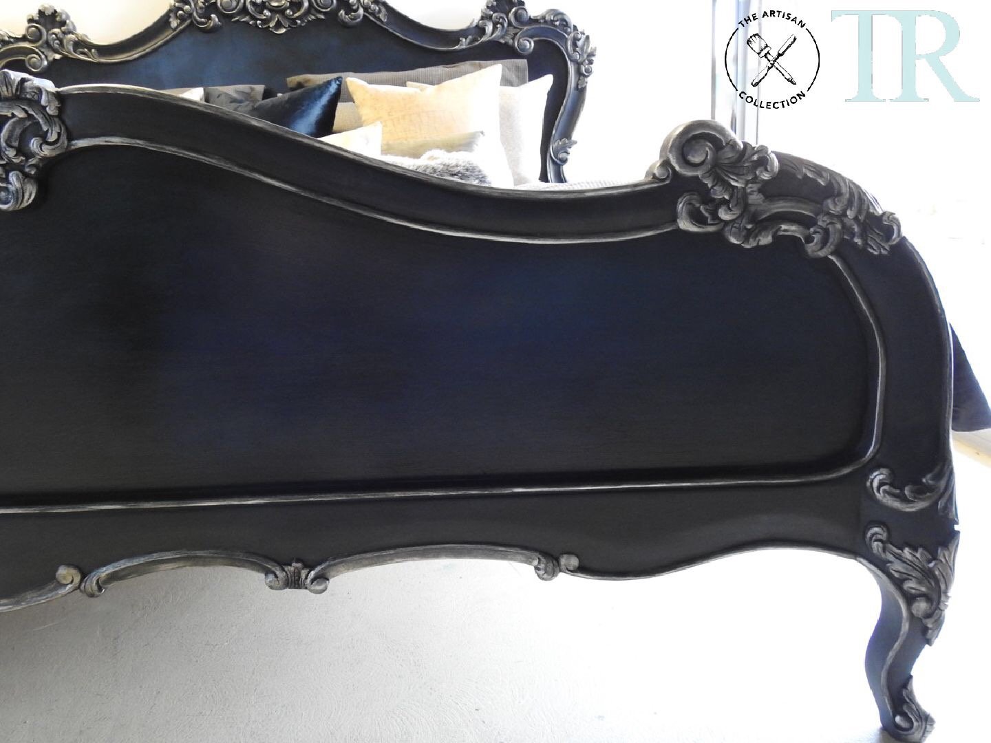 Not For Sale - Commissioned Rococo Style Bed