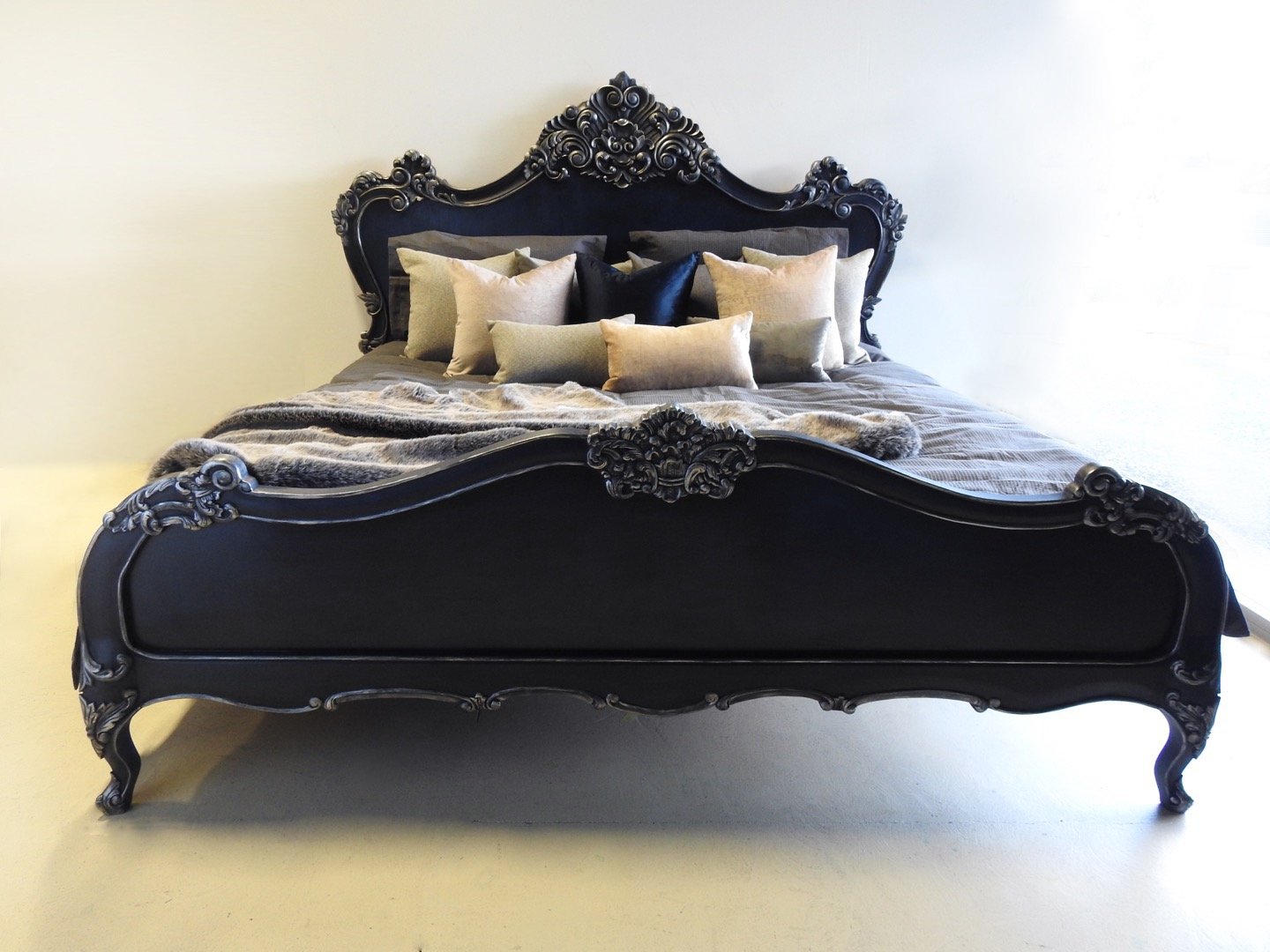 Not For Sale - Commissioned Rococo Style Bed
