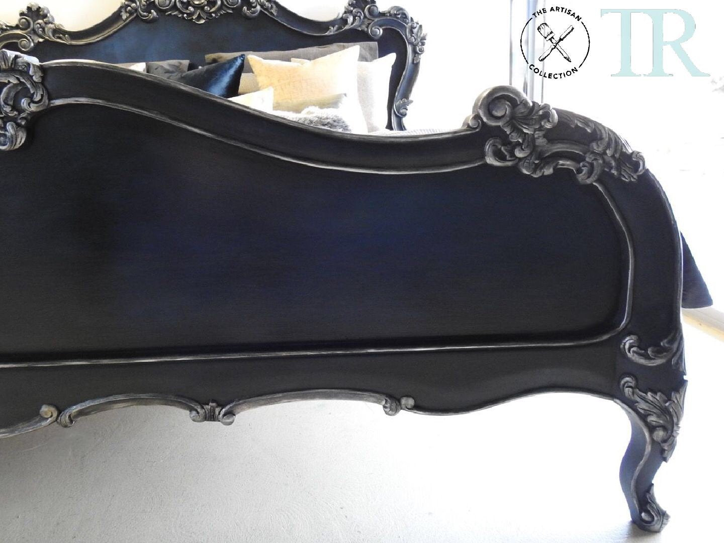 Not For Sale - Commissioned Rococo Style Bed