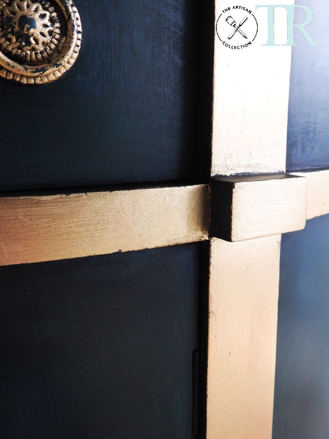 Not For Sale - Nicola : Luxe deep green and gold demilune