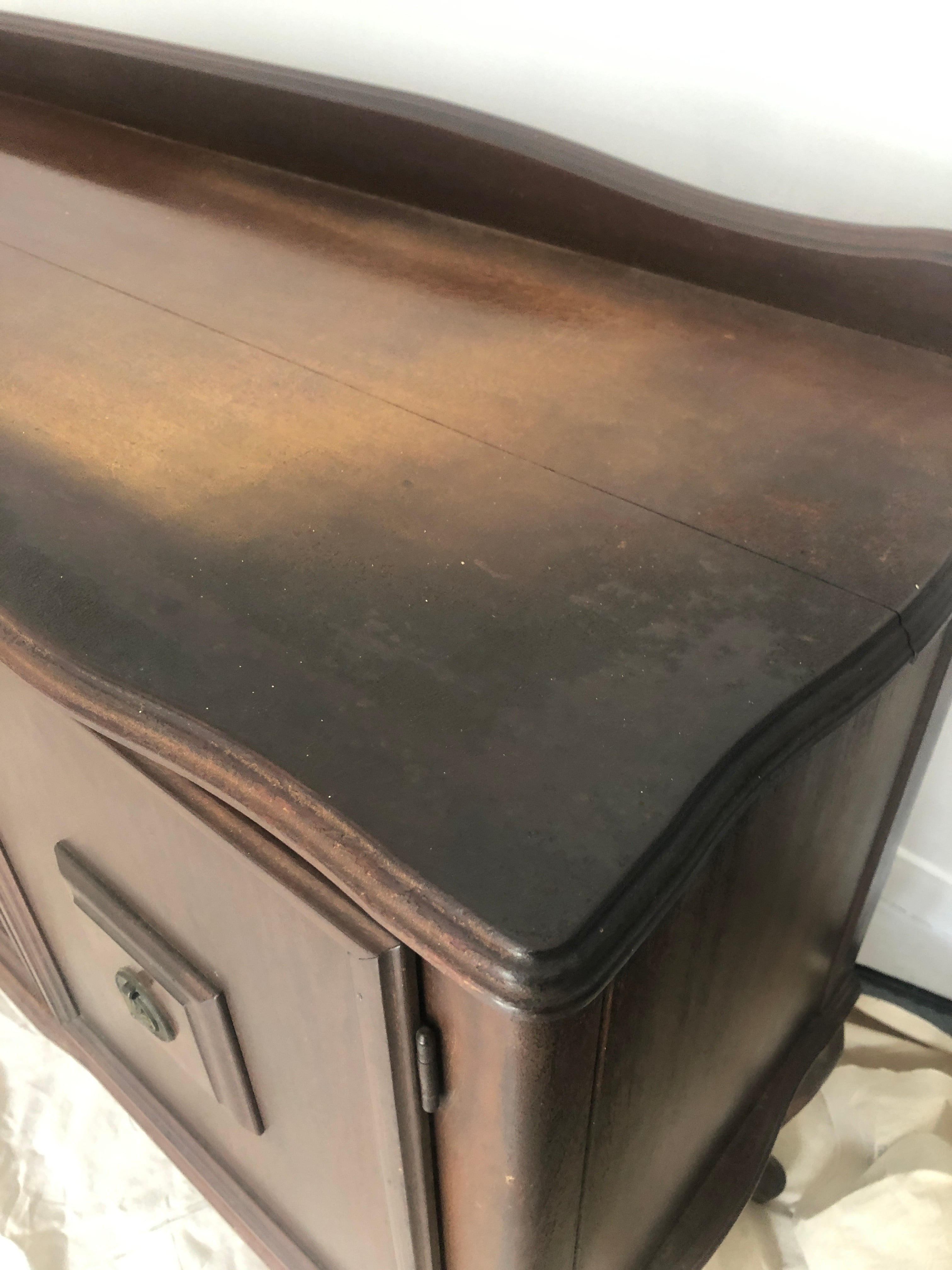 Not For Sale - Commissioned Sideboard in Artisan Baked Apple