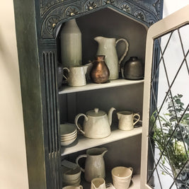 Not For Sale - Commissioned Corner Unit in Aubusson Blue
