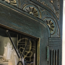 Not For Sale - Commissioned Corner Unit in Aubusson Blue