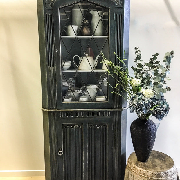 Not For Sale - Commissioned Corner Unit in Aubusson Blue