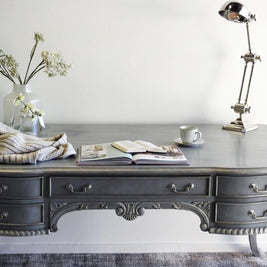 Not For Sale - Natalia : French style desk with 5 drawers